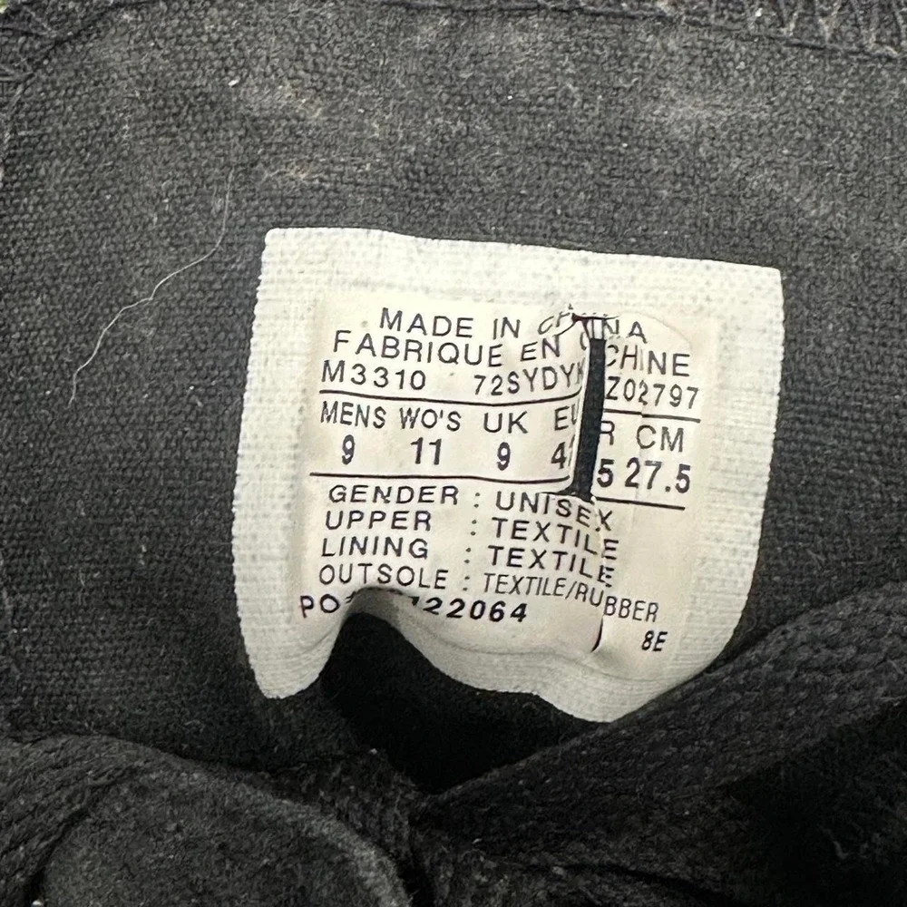 Converse Chuck Taylor All Star Black Monochrome High Top Sneakers